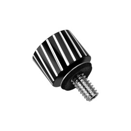 Mofun Black Seat Bolt Mount Screw 1/4"-20 Thread Compatible with Harley Touring Sportster Dyna Softail Street Trike Models 1986-2024