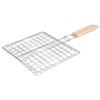 Ashuxxn Set of 2 Barbecue Grill Mesh Grill Basket with