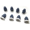 Set von 8 single Dusche Tür Läufer/Wheels/Riemenscheiben/führt 23 mm Durchmesser
