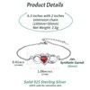 ChicSilver Infinity Heart Bracelet for Women 925 Sterling Silver Dainty
