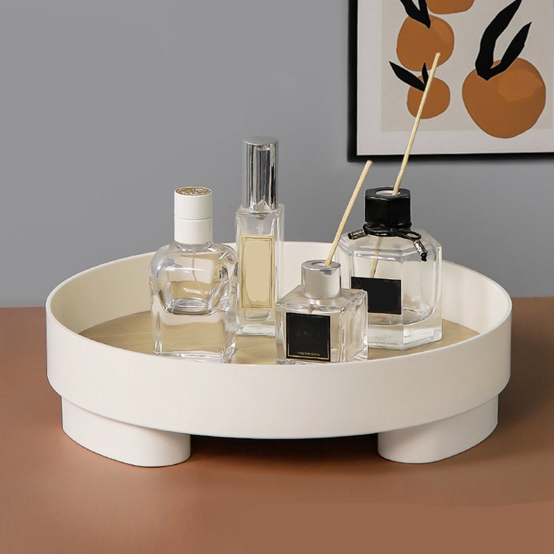 Desktop Storage Tray Nordic Style Advanced Texture Elegant Fashionable Cosmetic