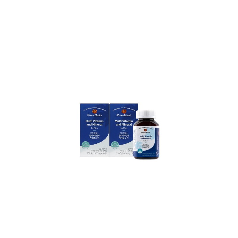 Prime Health Multivitamin and Mineral Foreman 90 Tablets 2 Boxes
