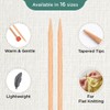KnitPro Basix Beech Single Pointed Needles 12" (30cm) | 5.00mm