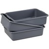 Joyeen 13 Liters Commercial Bus Tub Tote Boxes, Plastic Dish