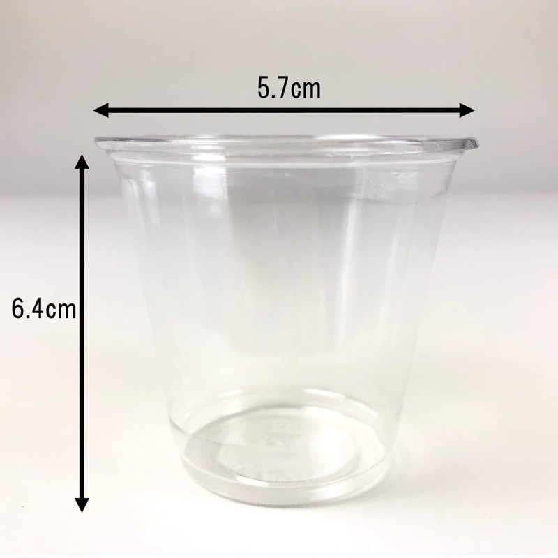 Sunup XKT7001 Disposable Cup, Clear Cup, 3.4 fl oz (90