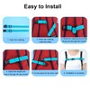 Ruayia Pack of 2 Adjustable Chest Strap Backpack Kids, Chest
