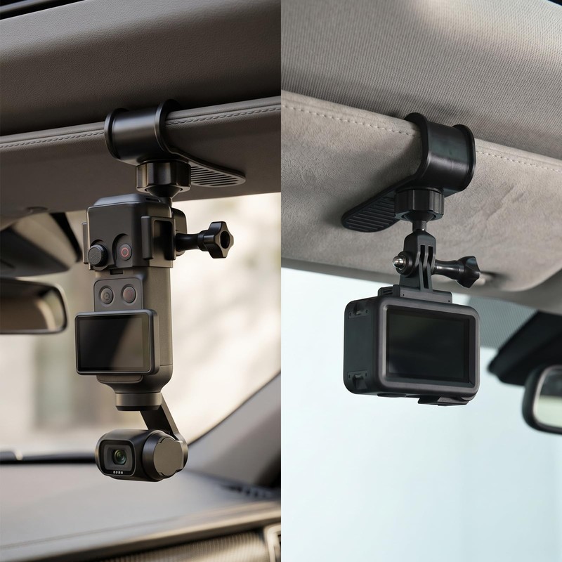 UTEBIT Car Sun Visor Mount, Quick Clip Sun Visor Mount