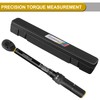 Uharbour Torque Wrench 1/4, 3-25 Nm Bike Torque Wrench, 0.1