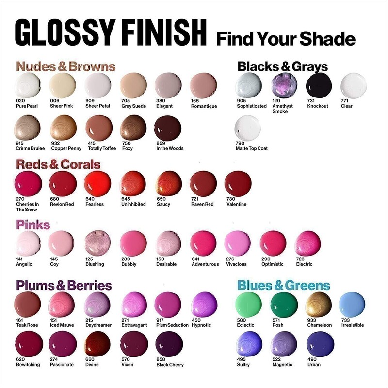 Revlon Nail Enamel (Plum/Berry)