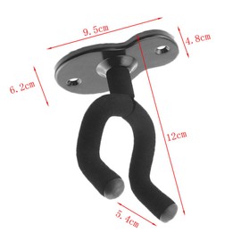 Changyeah Guitar Wall Mount,2 Pack Guitar Wall Mount Wall Hanger,Guitar Hangers Hooks,Bracket Holders for Acoustic and Electric Guitars Bass Banjo Mandolin