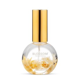 Blossom Hydrating, Moisturizing, Strengthening, Gourmand Scented Cuticle Oil, Infused with Real Flowers, Made in USA, 0.5 fl. oz, Almond Biscotti