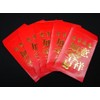 100 Pcs Self-Adhesive Chinese New Year Lucky Money Red Envelopes Hong Bao for Wedding Party