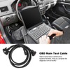 OBD2 Main Test Cable Plug and Play Stable Transmission for