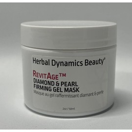 Firming NEW Herbal Dynamics Beauty - RevitAge Diamond & Pearl Firming Gel Mask Treatment
