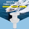 Thru Hull Fitting 3/4in Plastic Marine Thru Hull Exhaust Fittings