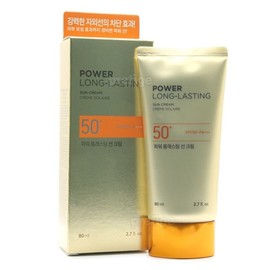 The Face Shop Power Long-Lasting Sun Cream 80ml / 더페이스샵 파워 롱래스팅 선 크림 80ml