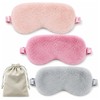 3 Pack Silk Sleeping Masks for Women, Blackout Sleep Eye