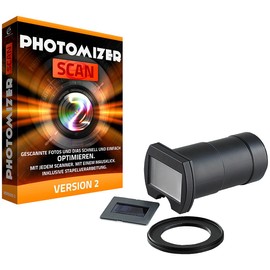 Somikon Slide Duplicator: DSLR Lens Attachment for Digitizing Slides/Negatives (Slides Photography Attachment, Diaccopier, Digitization)