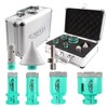 LEKOMESH Diamond Core Drill Bits Set 6pcs Tile Hole Saw