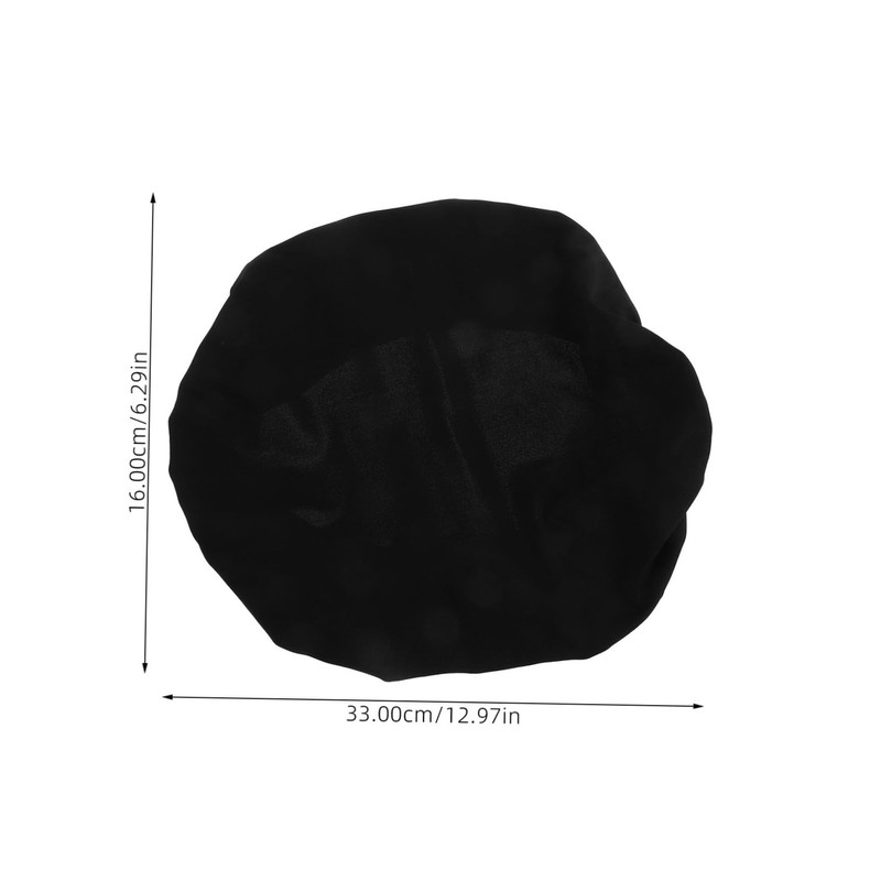 UKCOCO Black Toilet Tank Lid Cover Washable Replacement for Bathroom