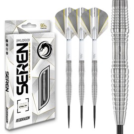 RED DRAGON Darts - Seren Pure 3 24g - 90% Tungsten Professional Steel Tip Dart Set with Dart Flights and Dart Shafts
