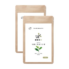 オーガライフ ほうじ茶 高級茶葉使用 京都宇治 玉露 茎茶 玉露くきほうじ茶 茶葉 無農薬 200g 100g x2袋