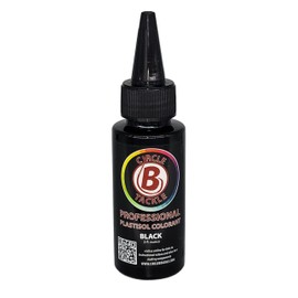 Do-it Essential Series Plastisol Colorant 1oz & Circle B Tackle Soft Plastic Colorant 2 oz Make The Soft Plastic Fishing Lures You Want DIY Lure Making (CBT Colorant 2 oz - Black)