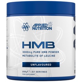 Applied Nutrition - HMB Powder - 3000mg Pure Formula - Best Leucine Metabolite - Best Muscle Support Supplement - Supports Recovery & Training - (200g – 67 Servings) (Unflavoured)