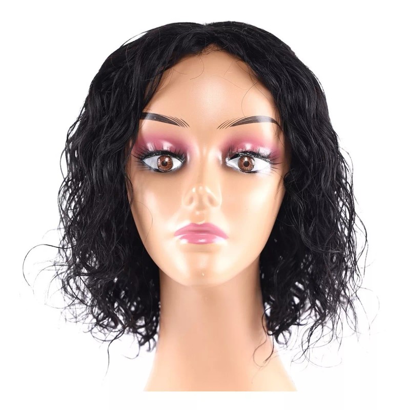 Beautyonline Peluca Brasileña De Cabello Humano Con Ondas De Agua,