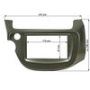 tomzz Audio 2417-030 Double DIN Radio Faceplate Compatible with Honda