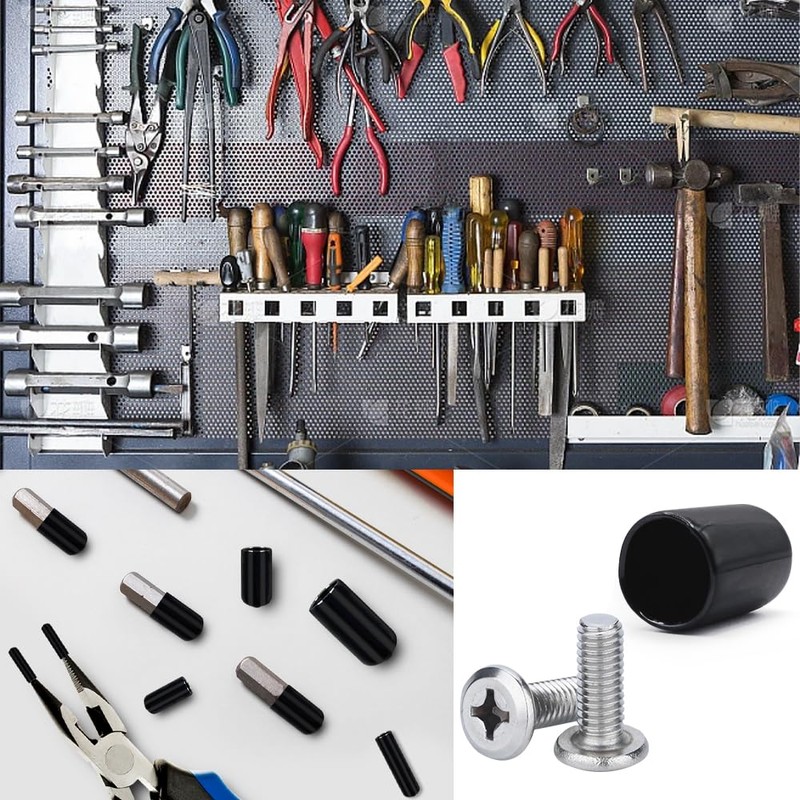 HLIWS Bolt Thread Protector Flexible End Caps, Screw Thread Protection,