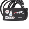 24V 36V 48V Sine Waving Controller Thumb Throttle PAS LED