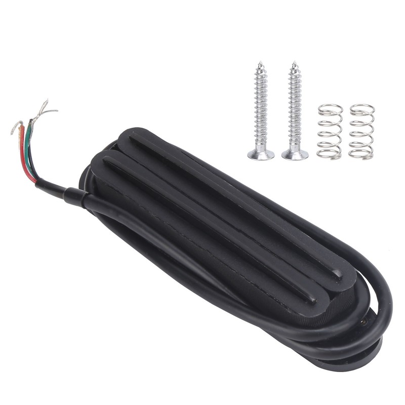 11K Dual Hot Rail Humbucker Pickup Ceramic Magnet ABS Electric