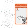 Rodeel 8 PCS Sea Fishing Rigs Pulley Rig Double &