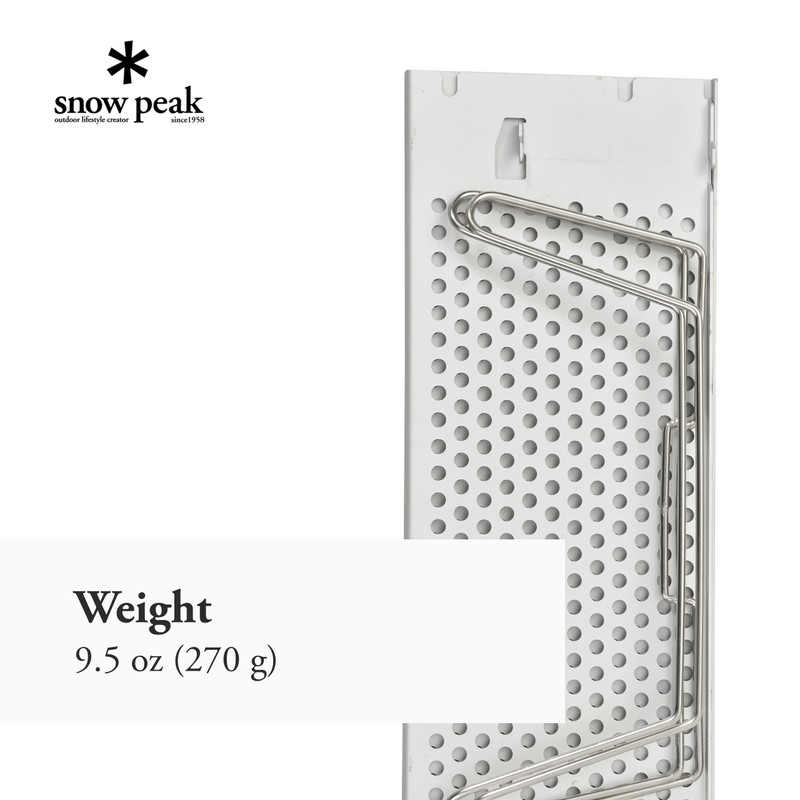 Snow Peak Ozen Solo Table, Aluminium, Silver, 297 x 210