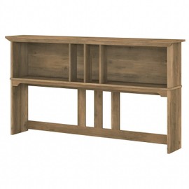 Bush Furniture Salinas Hutch for L Shaped Desk, 60W, Reclaimed Pine
