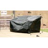 DIVCHI Heavy Duty 3 Seater Waterproof Outdoor Garden Bench Cover