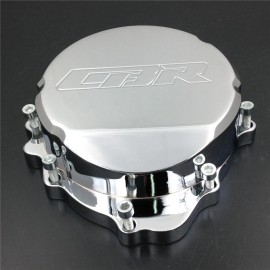 Secret-E Engine Stator Cover "CBR" Logo For Honda 2007-2024 CBR600RR Chrome Left