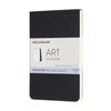 Moleskine Art Collection Sketch Pad Softcover Pocket Size Black ARTSKPAD2