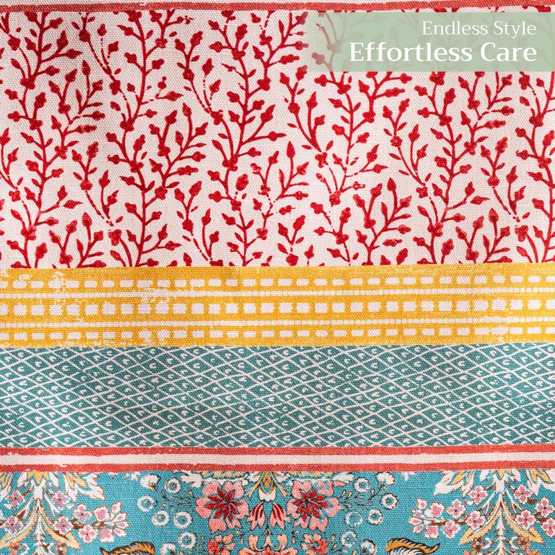 Maison d' Hermine Tablerunner 14.50"x72" 100% Cotton Decorative Easter Tabletop