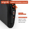 ONGROK Carbon Technology Lockable Pouch, Bamboo Derived, Durable Sealed Waterproof
