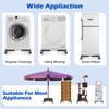 Nefish Heavy Duty Dolly for Washing Machine Adjustable Mini Fridge