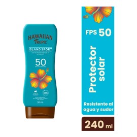 Protector Solar Hawaiian Tropic Island Sport 50+FPS 240 ml