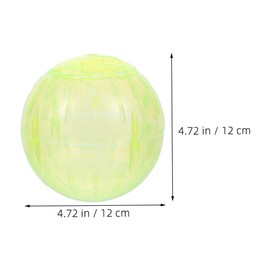 Hamster Running Balls,Hamster Exercise,Guinea Pig Exercise,Rat Exercise Ball Chinchilla Toy,Small Animal Exercise Balls,Transparent Balls for Relieves Boredom and Increases Activity ﻿