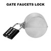 PATIKIL Outdoor Faucet Lock Gate Valve Locking Device Prevent Water