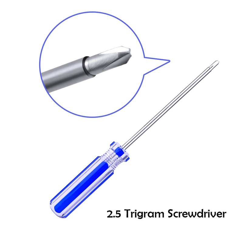 Blulu 3.8mm 4.5mm Security Bit Screwdriver Tool for NES SNES