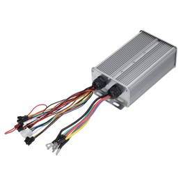 48V 72V 60A Electric Bike Controller - Dual Mode 8 Tube Sine Controller with Connector for Ycles & Scooters - Lithium Tery Modification Accessory