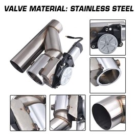 SPELAB 2.5 Inch Stainless Steel Exhaust Pipe Kit
