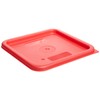 Cambro SFC6 CamSquares Winter Rose Polyethylene Lid for 6 qt