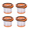 For Shark 4 Pack Vacuum Filter Combatible With Shark Wandvac